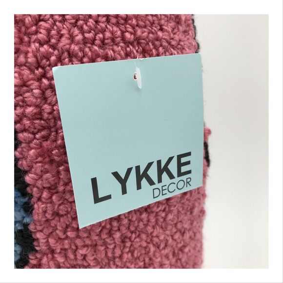 Camera Shaped Punch Needle Decorative Throw Pillow 14x15 Textured Colorful NWT - Picture 3 of 9